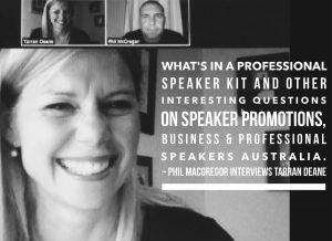 What's in a Speaker Kit and Other Interesting Questions