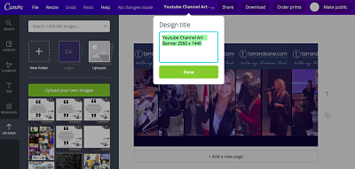 How To Set Up Your Youtube Banner With Canva When You Want To Lead