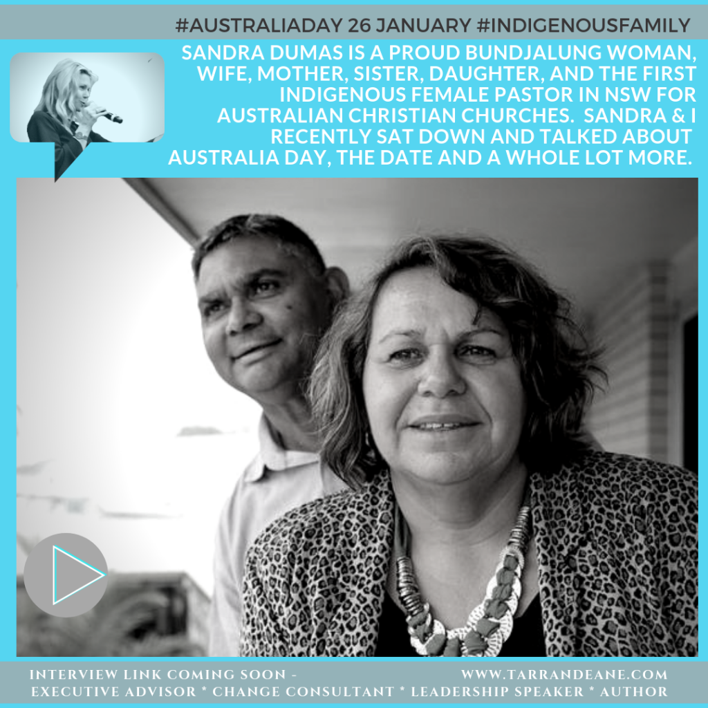 Pastor Sandra and Pastor Willy Dumas of Ganggalah Church, Training Centre and Aboriginal Arts - via www.tarrandeane.com